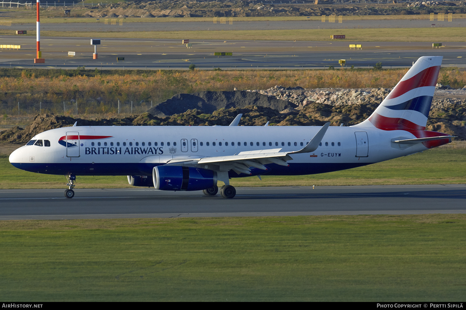 Aircraft Photo of G-EUYW | Airbus A320-232 | British Airways | AirHistory.net #154329