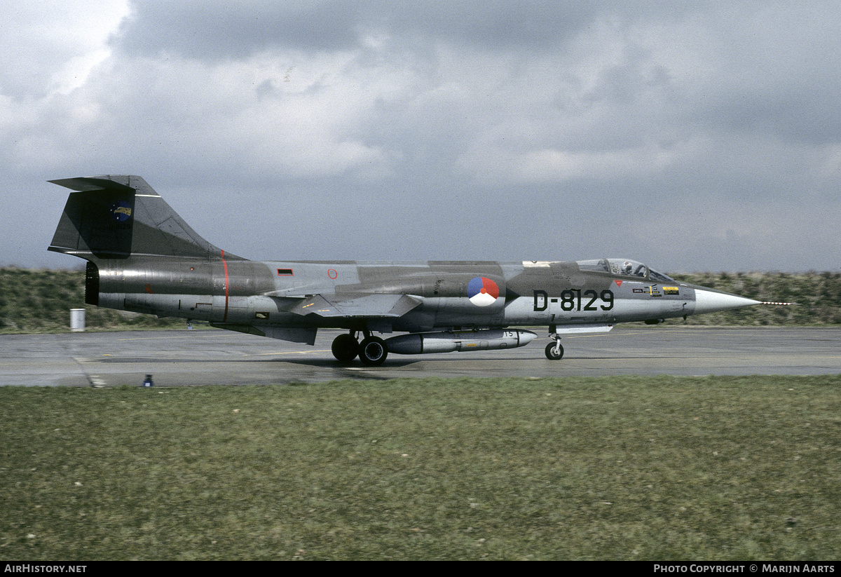 Aircraft Photo of D-8129 | Lockheed RF-104G Starfighter | Netherlands - Air Force | AirHistory.net #154331