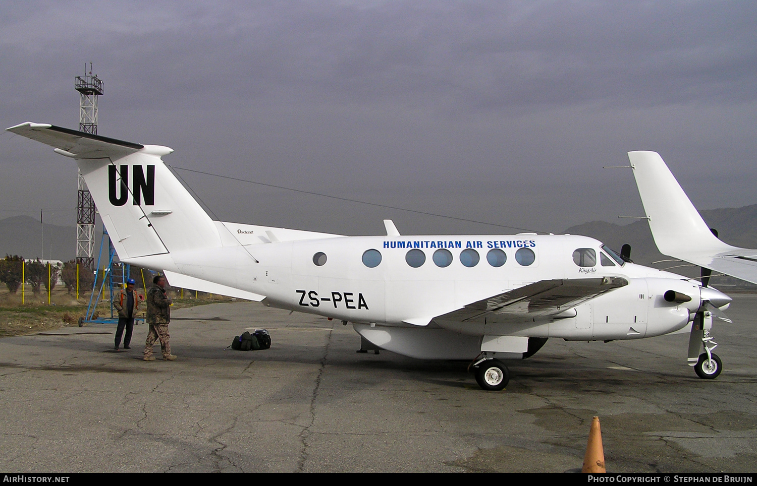 Aircraft Photo of ZS-PEA | Beech 200C Super King Air | United Nations Humanitarian Air Service | AirHistory.net #154336