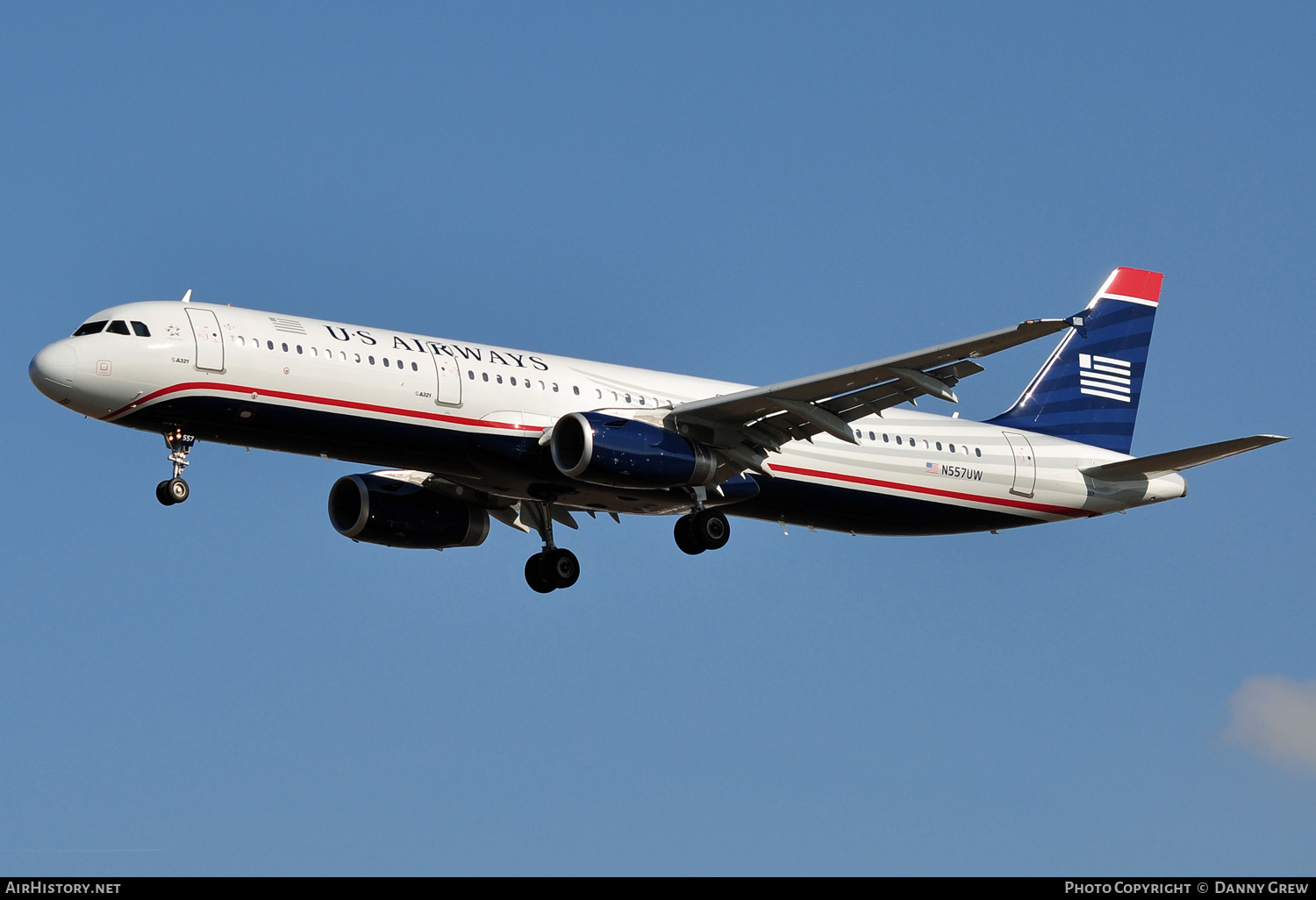 Aircraft Photo of N557UW | Airbus A321-231 | US Airways | AirHistory.net #154340