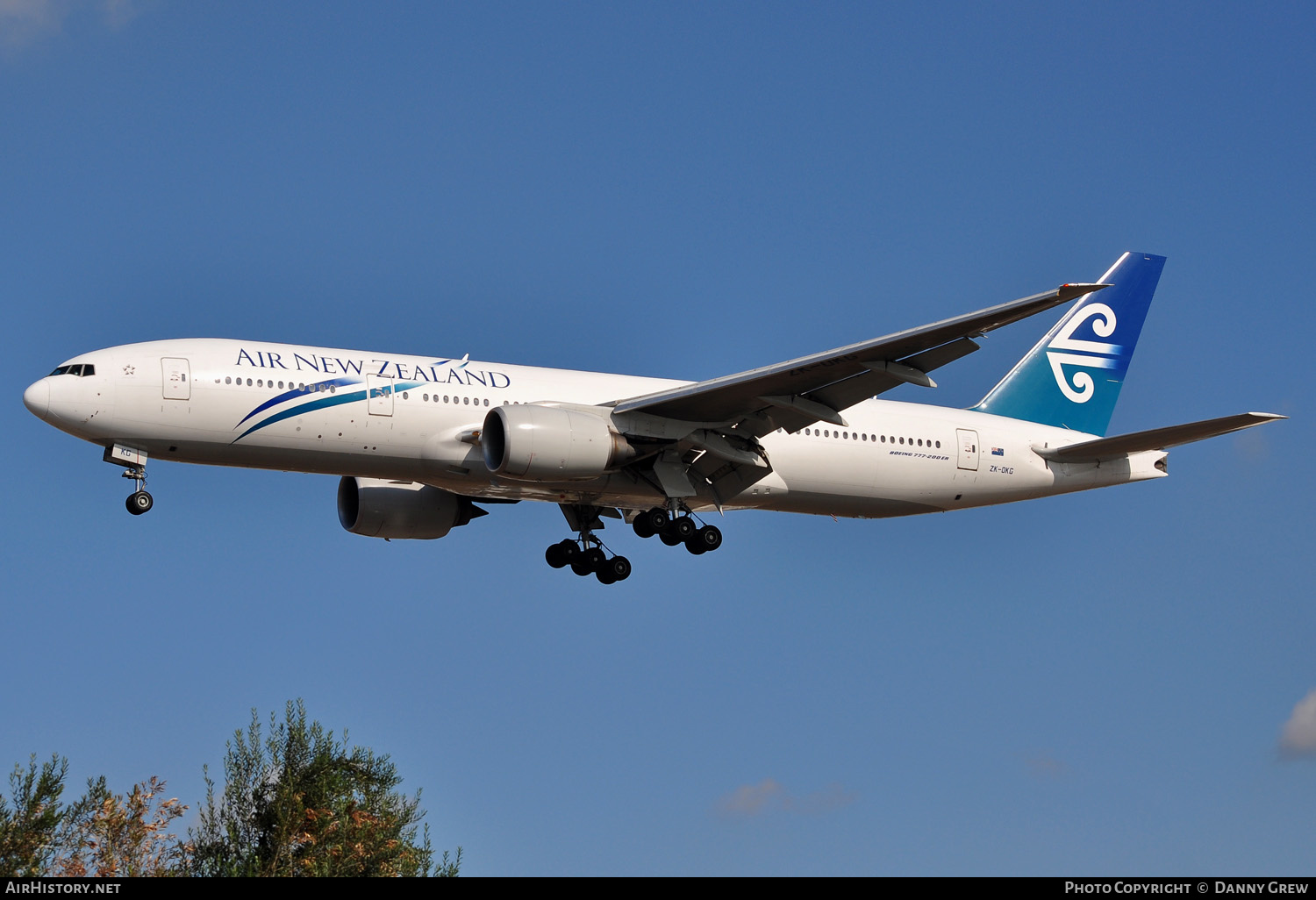 Aircraft Photo of ZK-OKG | Boeing 777-219/ER | Air New Zealand | AirHistory.net #154351