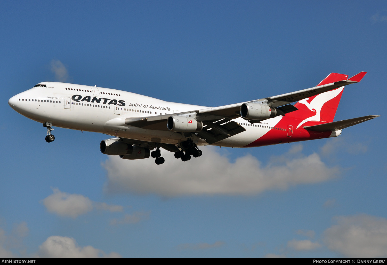 Aircraft Photo of VH-OJM | Boeing 747-438 | Qantas | AirHistory.net #154361