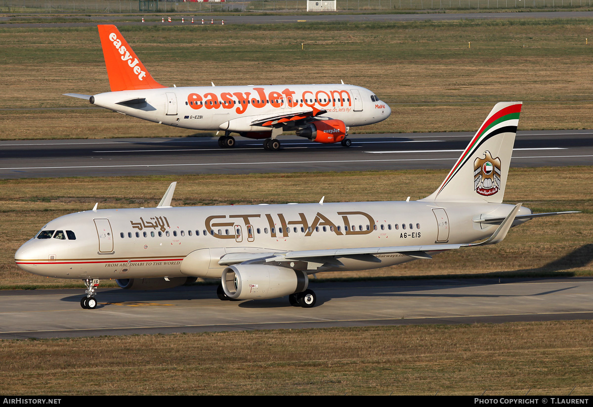 Aircraft Photo of A6-EIS | Airbus A320-232 | Etihad Airways | AirHistory.net #154385