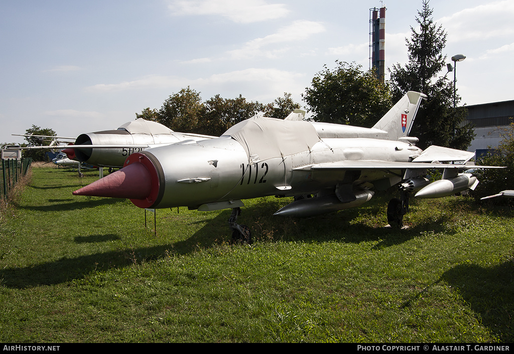 Aircraft Photo of 1112 | Mikoyan-Gurevich MiG-21MA | Slovakia - Air Force | AirHistory.net #154391