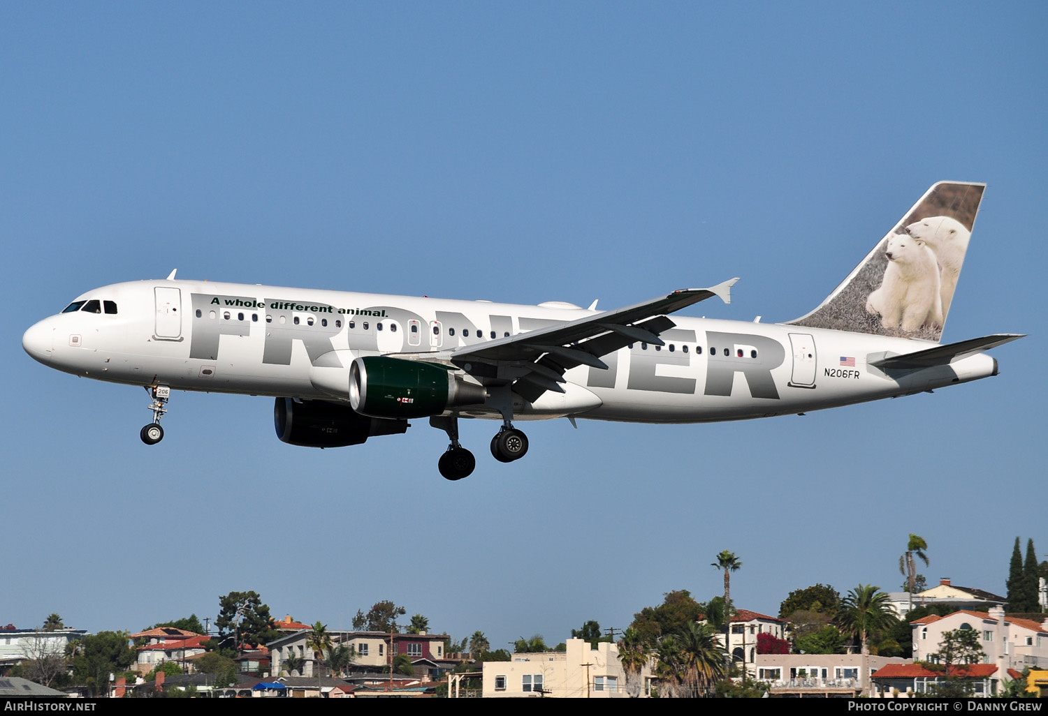 Aircraft Photo of N206FR | Airbus A320-214 | Frontier Airlines | AirHistory.net #154400