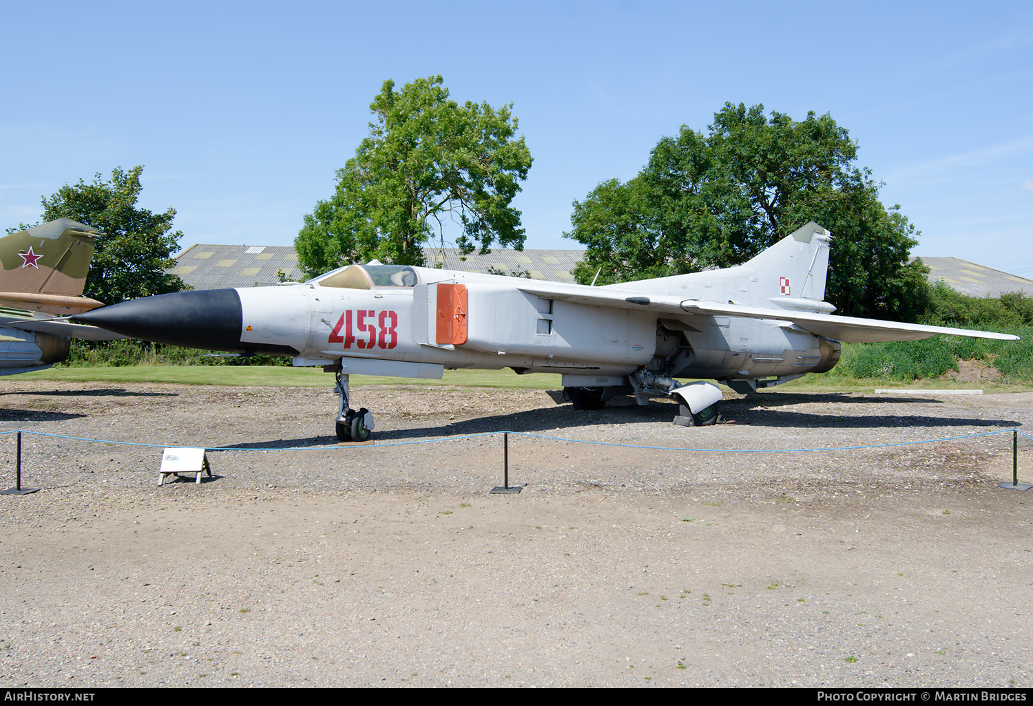 Aircraft Photo of 458 | Mikoyan-Gurevich MiG-23ML | Poland - Air Force | AirHistory.net #154412