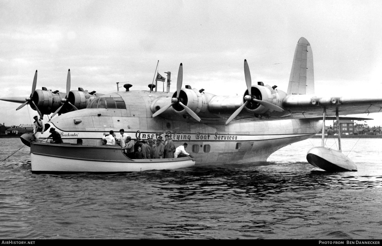 Aircraft Photo of VH-BRC | Short S.25 Sandringham 4 | Ansett Flying Boat Services | AirHistory.net #154419