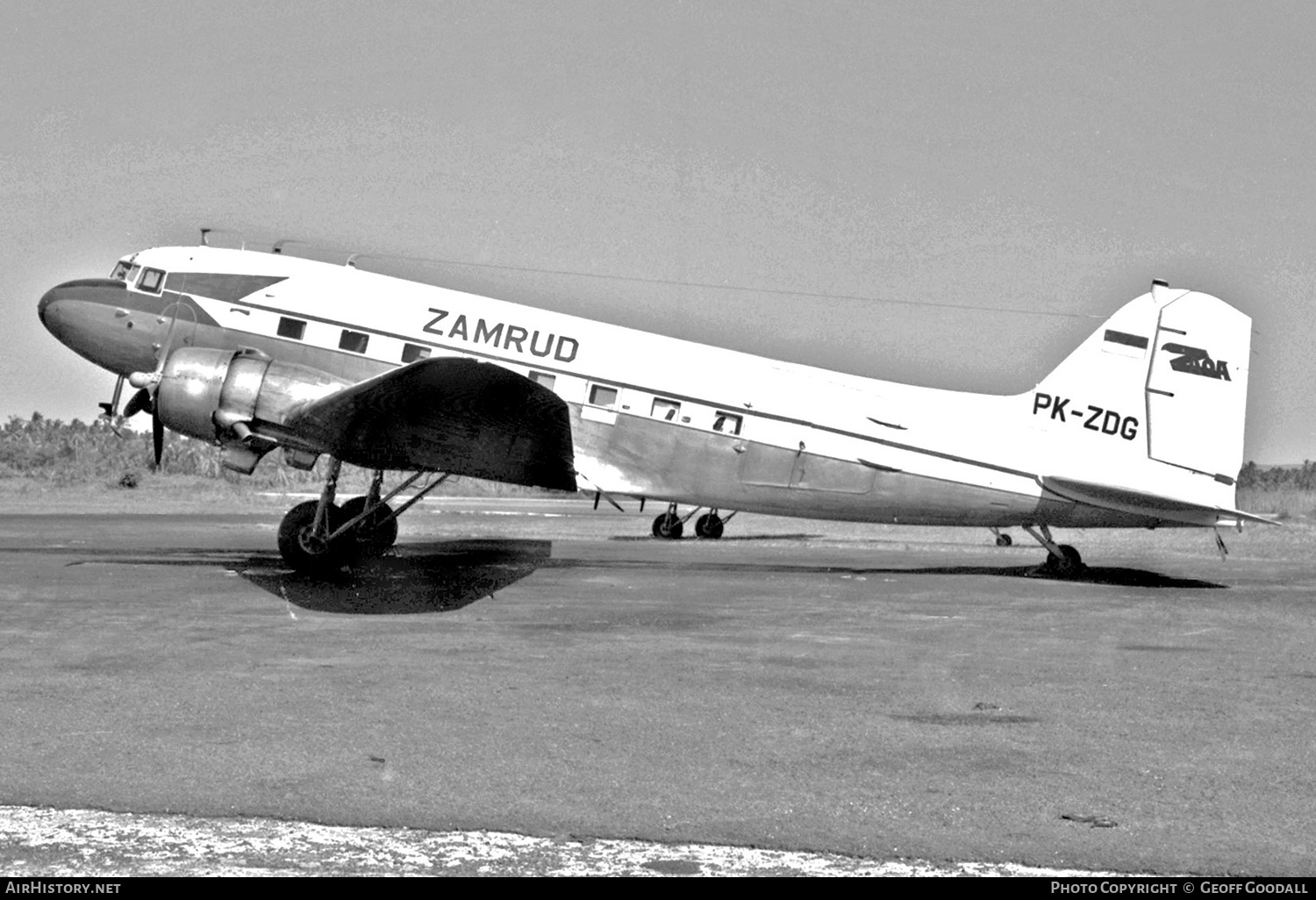 Aircraft Photo of PK-ZDG | Douglas C-47A Skytrain | Zamrud Aviation | AirHistory.net #154423