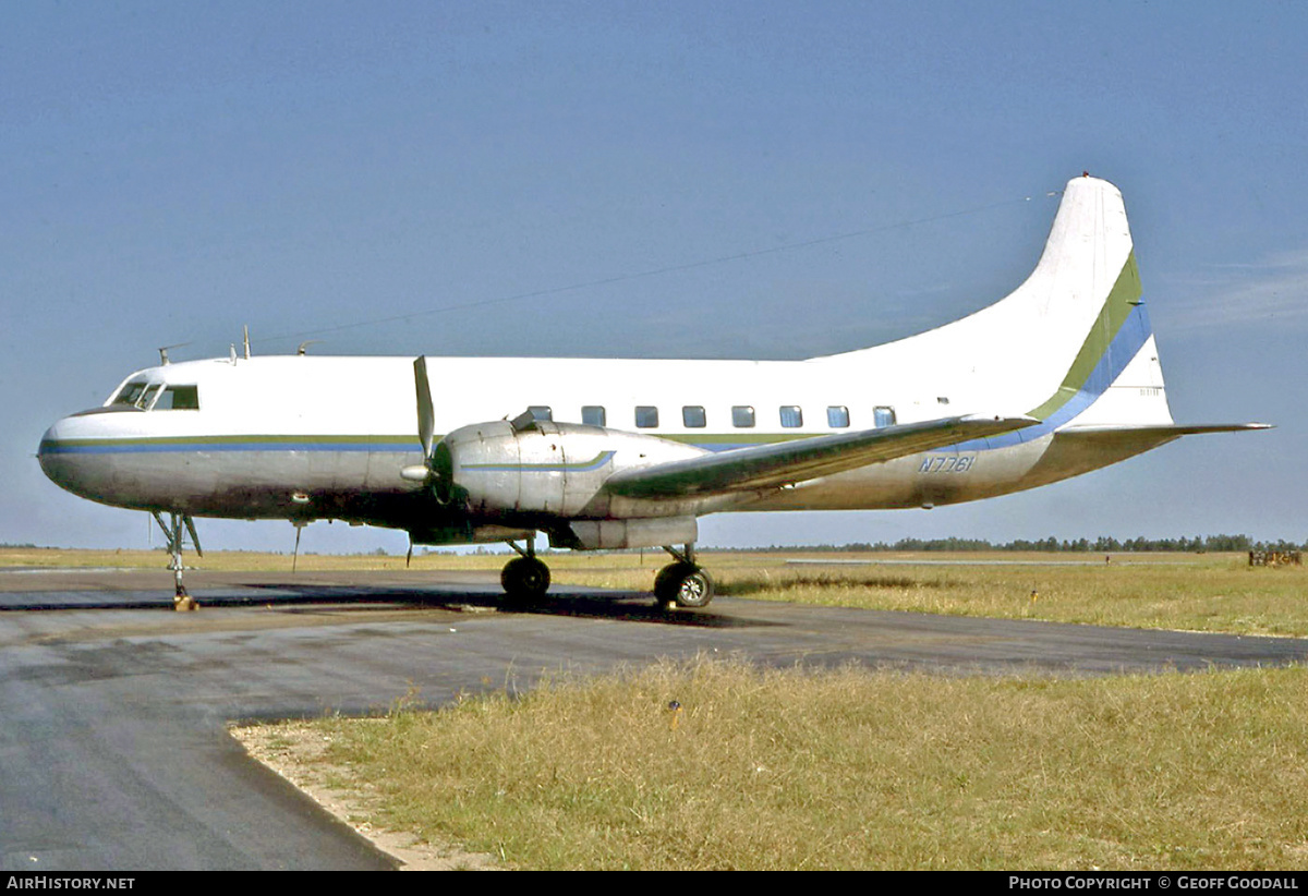 Aircraft Photo of N7761 | Convair 240-23 | AirHistory.net #154425