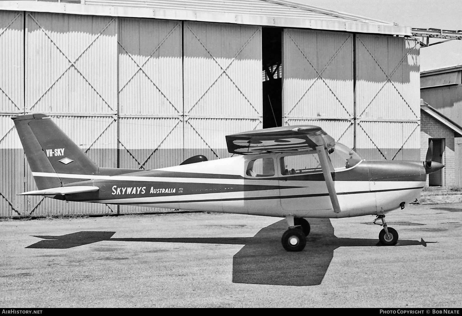 Aircraft Photo of VH-SKY | Cessna 175B Skylark | Skyways Australia | AirHistory.net #154426