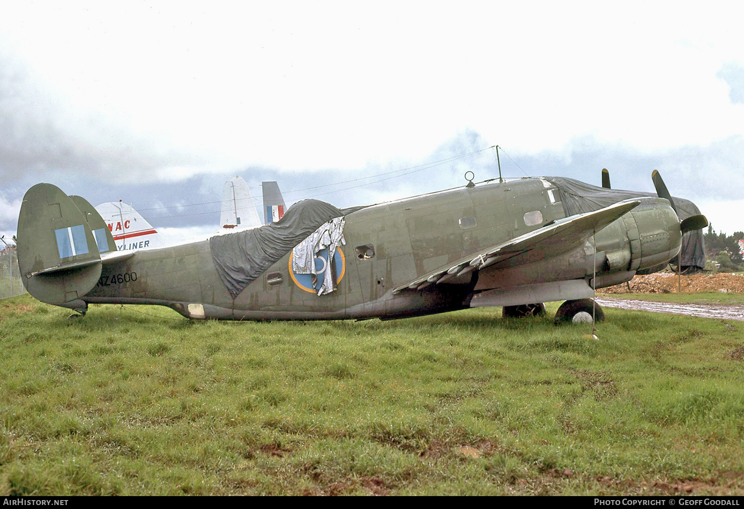 Aircraft Photo of NZ4600 | Lockheed B-34 | New Zealand - Air Force | AirHistory.net #154434