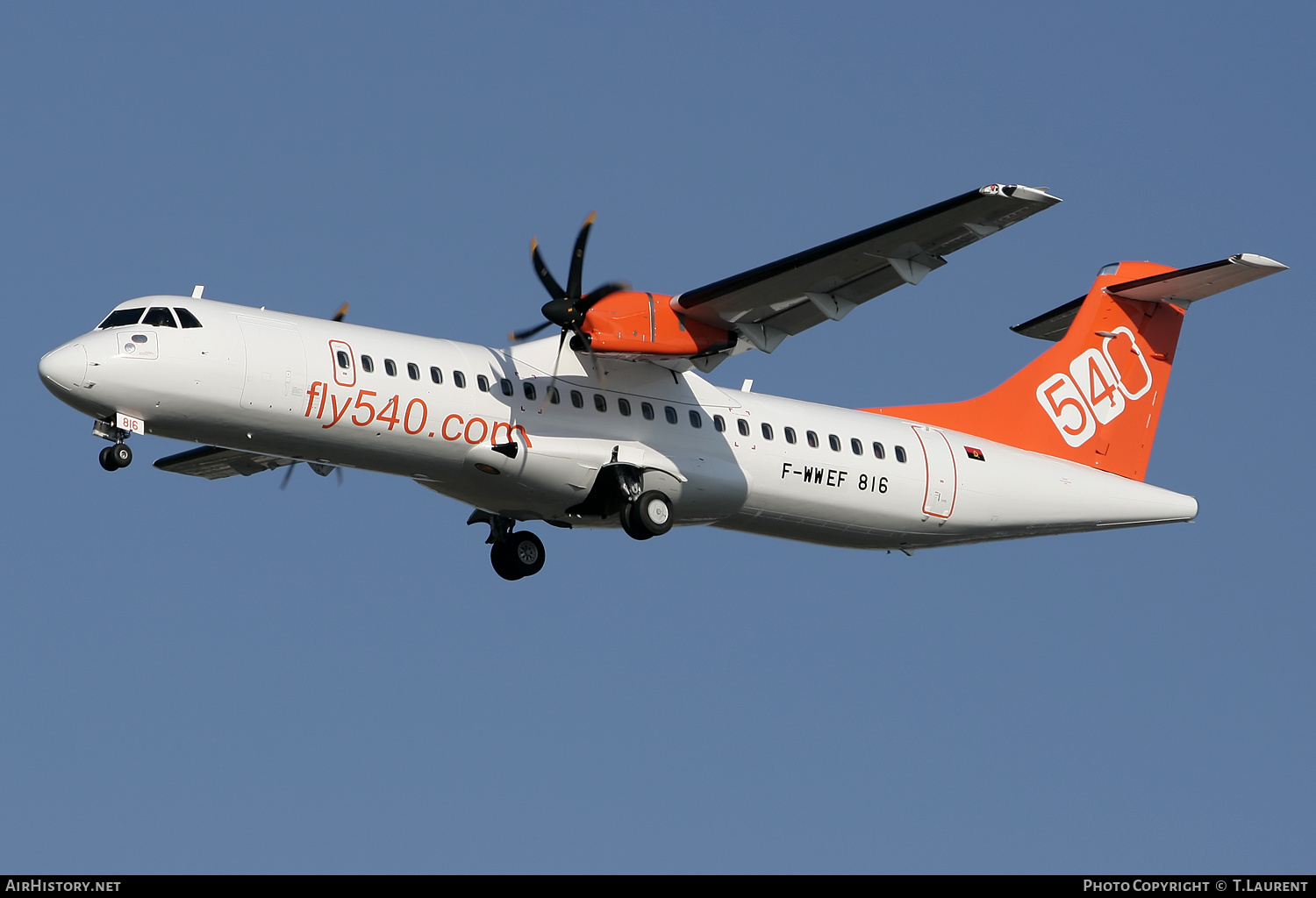 Aircraft Photo of F-WWEF | ATR ATR-72-500 (ATR-72-212A) | Fly540 | AirHistory.net #154436
