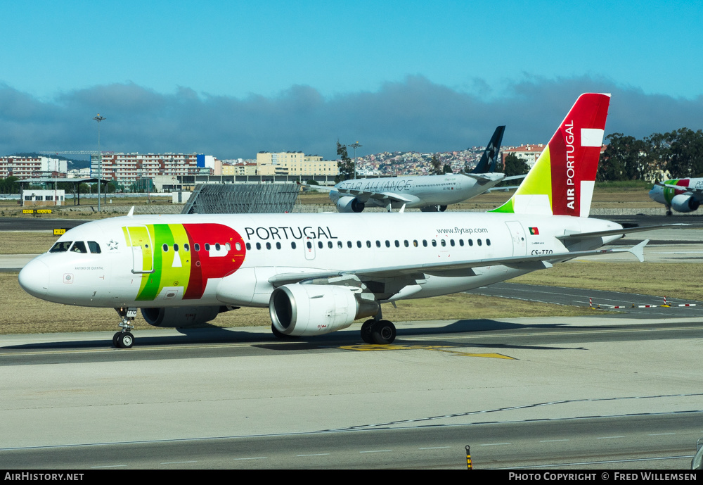 Aircraft Photo of CS-TTO | Airbus A319-111 | TAP Air Portugal | AirHistory.net #154439