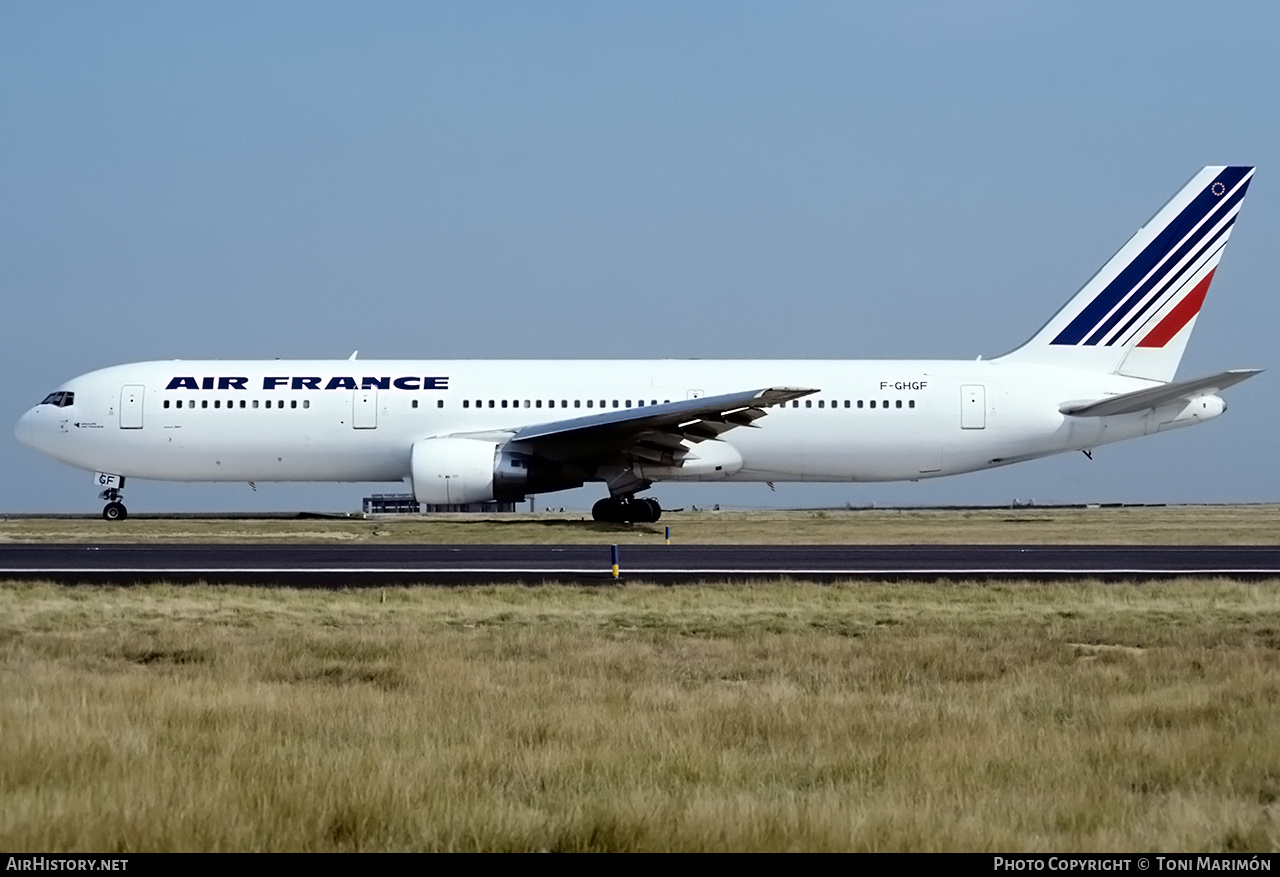 Aircraft Photo of F-GHGF | Boeing 767-3Q8/ER | Air France | AirHistory.net #154447