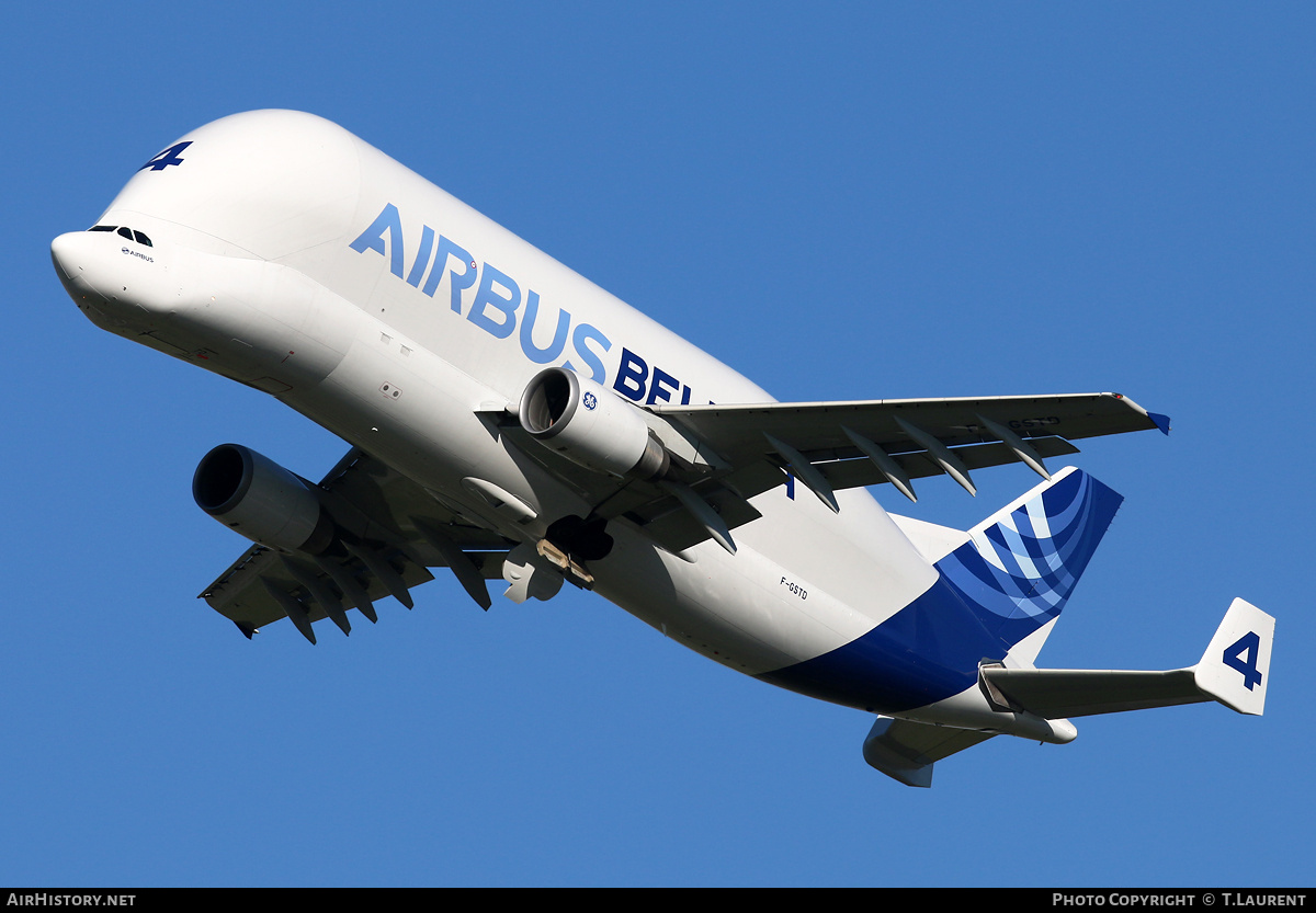 Aircraft Photo of F-GSTD | Airbus A300B4-608ST Beluga (Super Transporter) | Airbus Transport International | AirHistory.net #154450