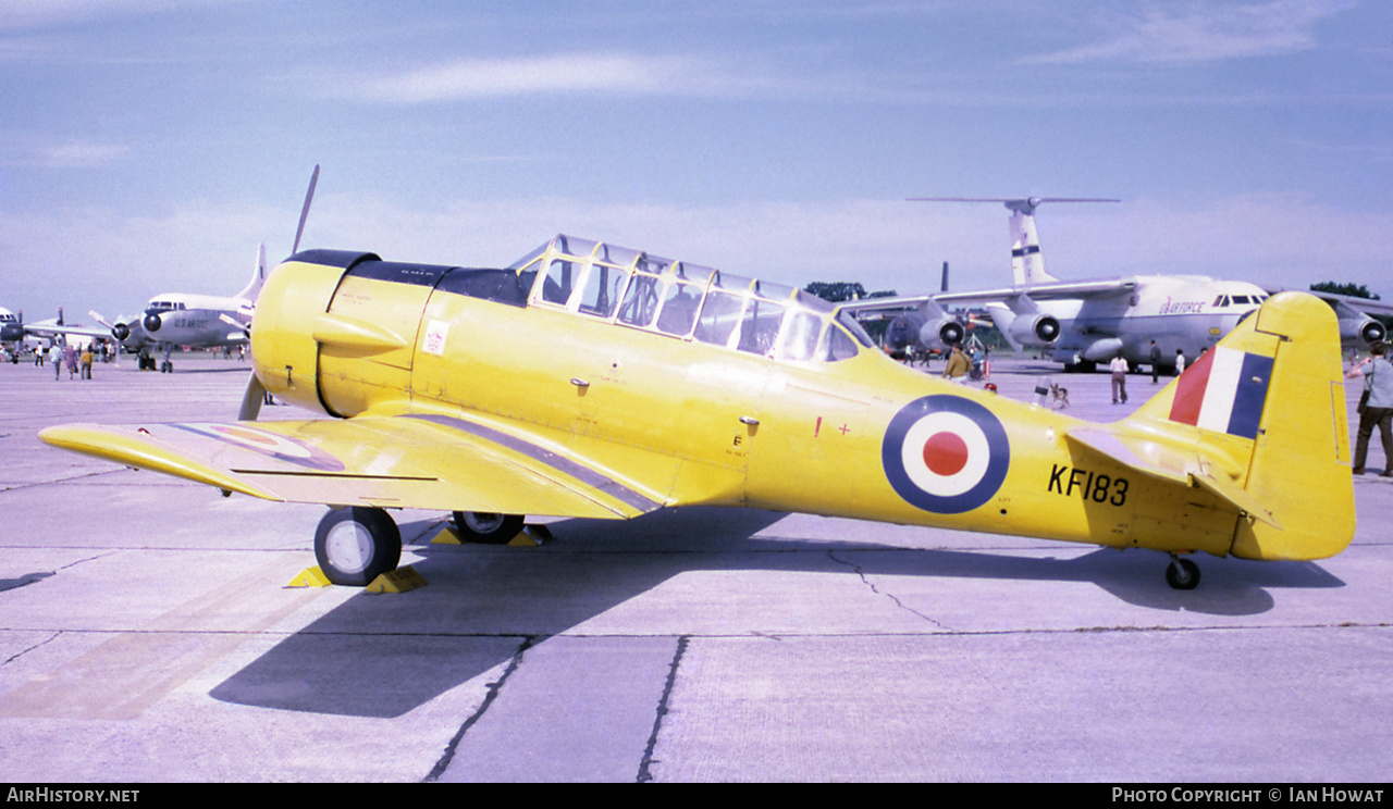 Aircraft Photo of KF183 | North American AT-16 Harvard IIB | UK - Air Force | AirHistory.net #154458