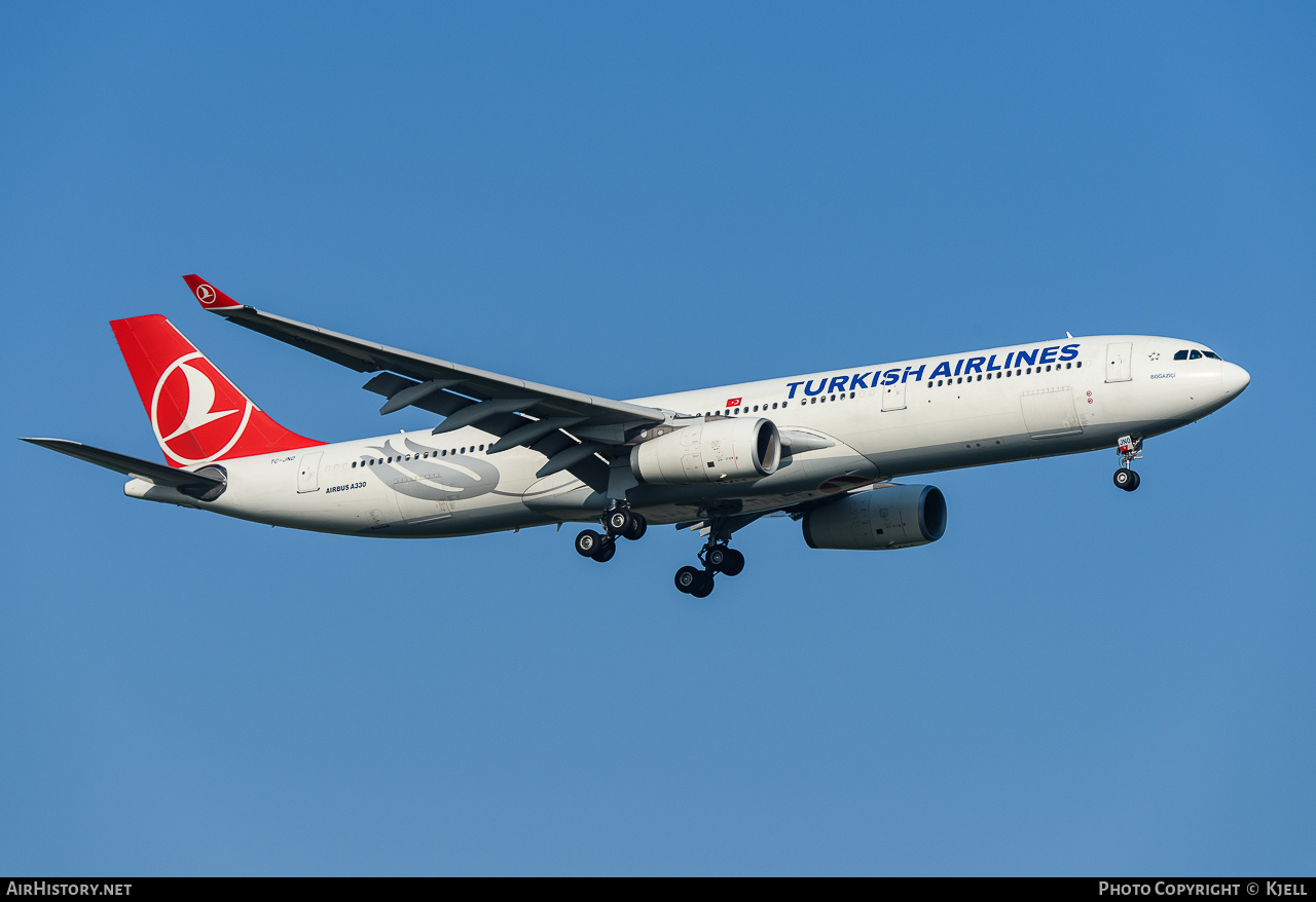 Aircraft Photo of TC-JNO | Airbus A330-343E | Turkish Airlines | AirHistory.net #154469