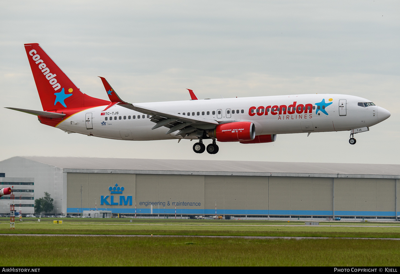 Aircraft Photo of TC-TJS | Boeing 737-81B | Corendon Airlines | AirHistory.net #154471