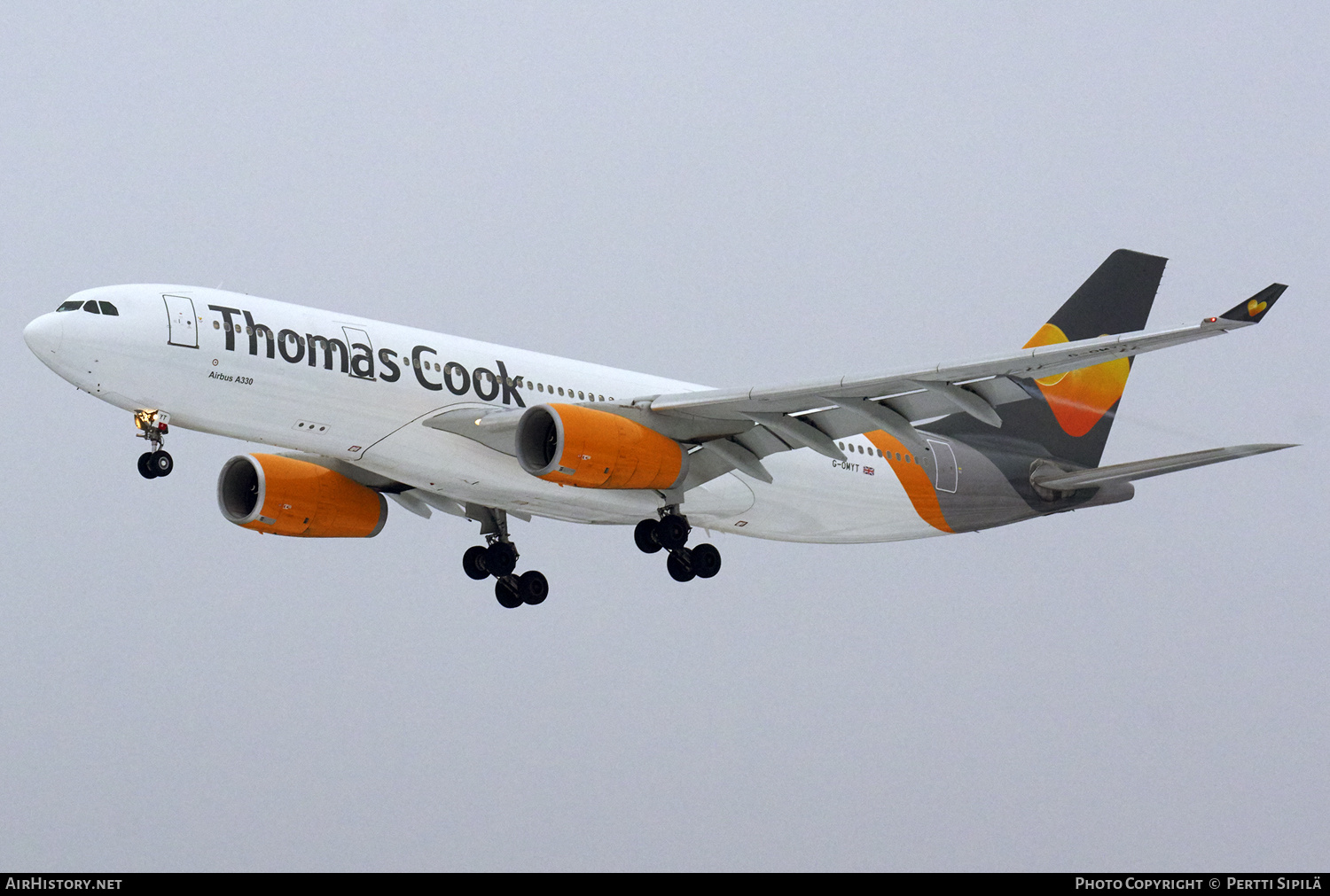 Aircraft Photo of G-OMYT | Airbus A330-243 | Thomas Cook Airlines | AirHistory.net #154472