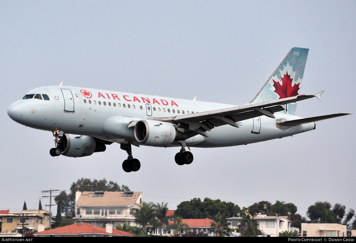 Aircraft Photo of C-GARO | Airbus A319-114 | Air Canada | AirHistory.net #154482