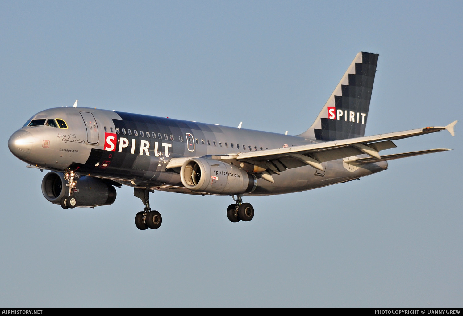 Aircraft Photo of N514NK | Airbus A319-132 | Spirit Airlines | AirHistory.net #154498
