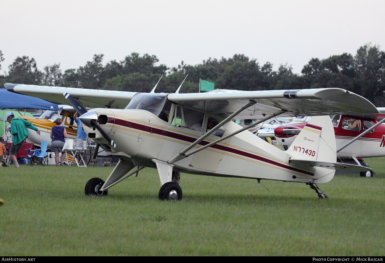 Aircraft Photo of N7743D | Piper PA-22/20-150 Pacer | AirHistory.net #154521