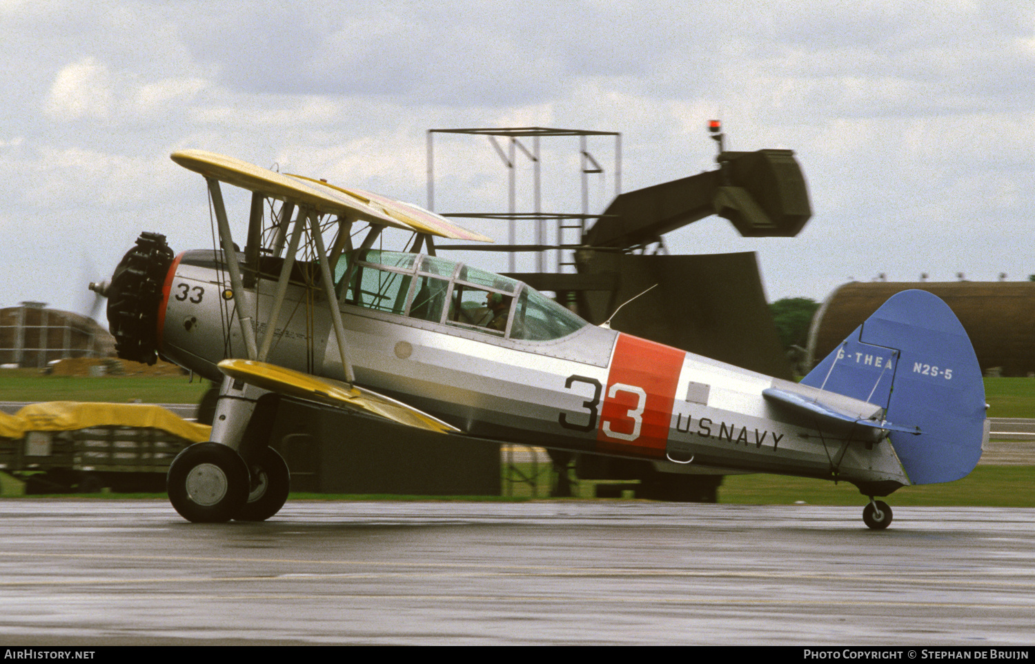 Aircraft Photo of G-THEA | Boeing PT-13D Kaydet (E75) | USA - Navy | AirHistory.net #154526