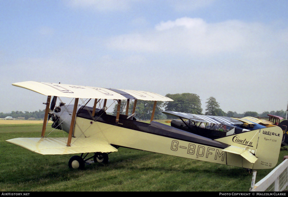 Aircraft Photo of G-BDFM | Caudron C.270 Luciole | AirHistory.net #154527