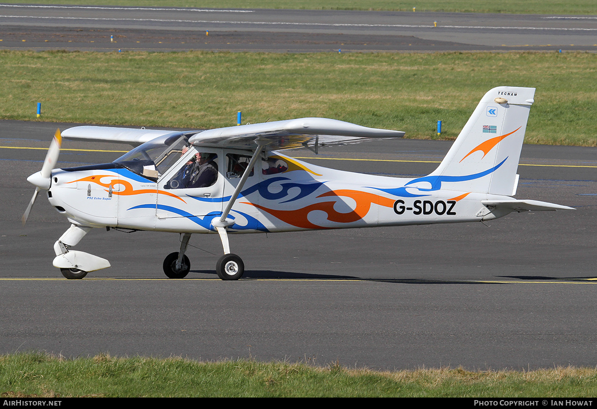 Aircraft Photo of G-SDOZ | Tecnam P-92EA Echo Super | AirHistory.net #154530