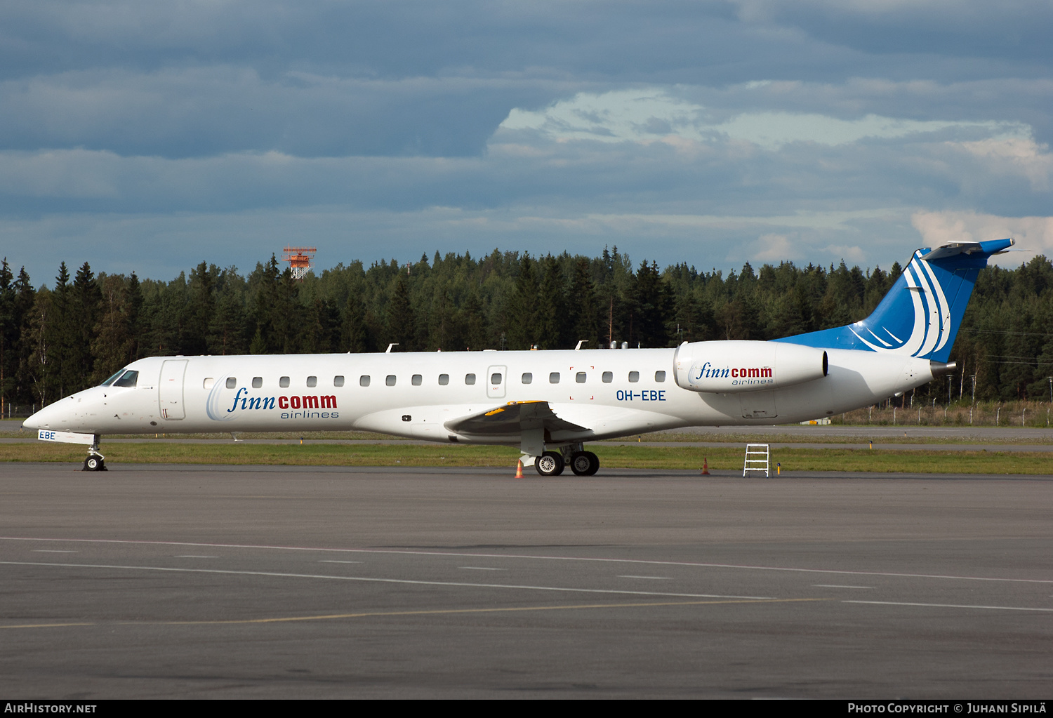 Aircraft Photo of OH-EBE | Embraer ERJ-145LU (EMB-145LU) | Finncomm Airlines | AirHistory.net #154534