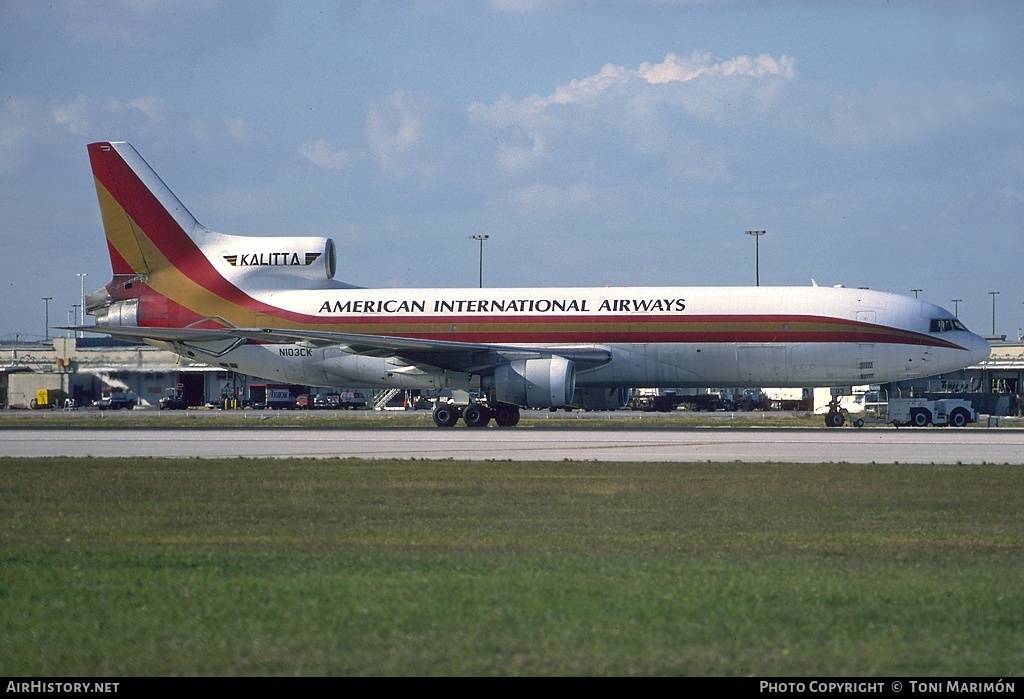Aircraft Photo of N103CK | Lockheed L-1011-385-1-15 TriStar 200/F | American International Airways | AirHistory.net #154547