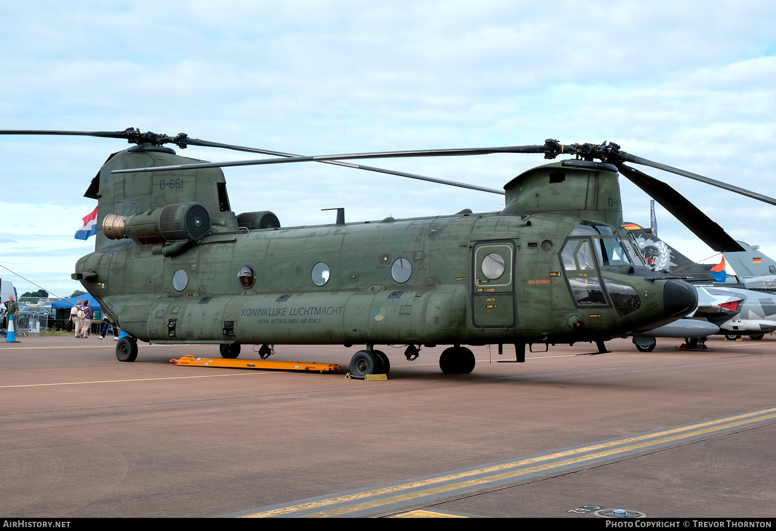 Aircraft Photo of D-661 | Boeing CH-47D Chinook (414) | Netherlands - Air Force | AirHistory.net #154559