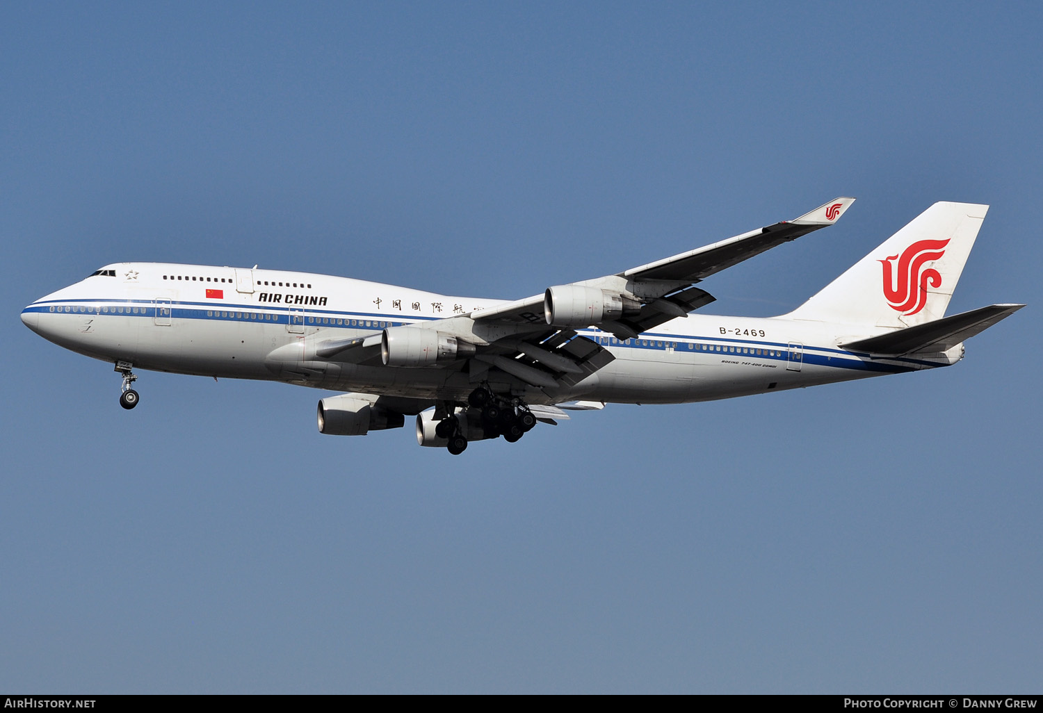 Aircraft Photo of B-2469 | Boeing 747-4J6M | Air China | AirHistory.net #154570