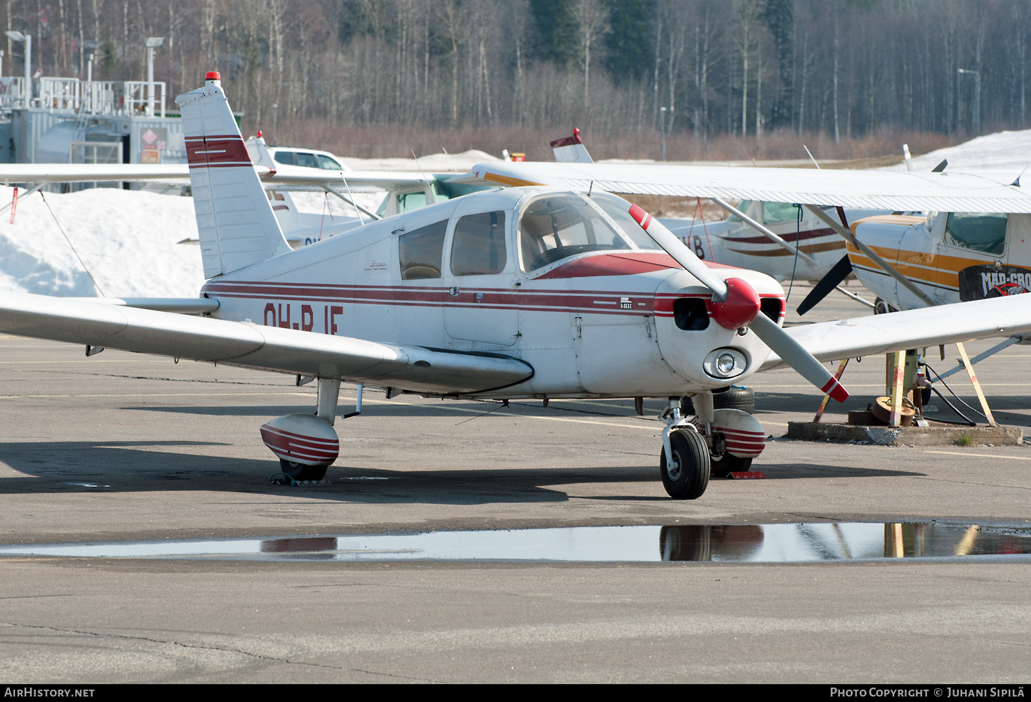 Aircraft Photo of OH-PJF | Piper PA-28-140 Cherokee B | AirHistory.net #154571