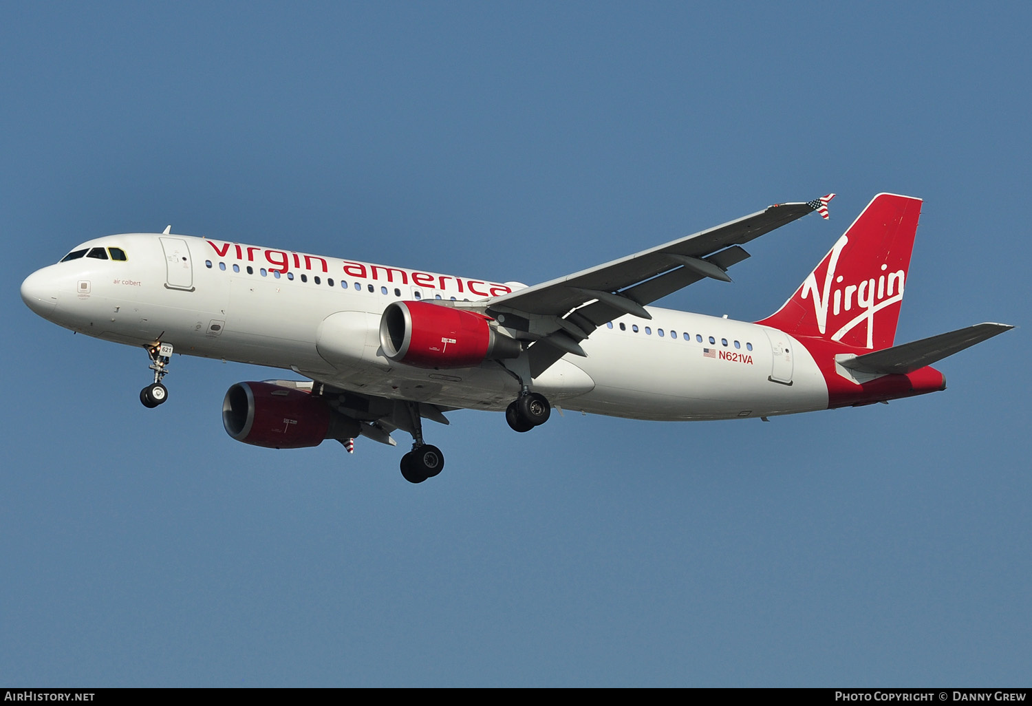 Aircraft Photo of N621VA | Airbus A320-214 | Virgin America | AirHistory.net #154574