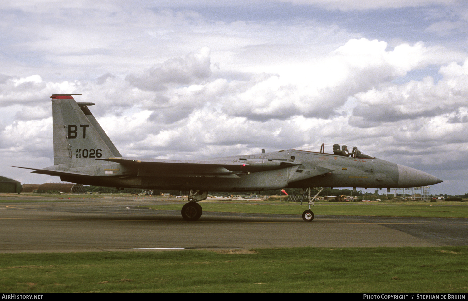 Aircraft Photo of 80-0026 / AF80-026 | McDonnell Douglas F-15C Eagle | USA - Air Force | AirHistory.net #154579