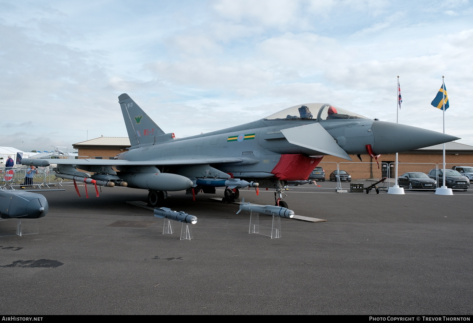 Aircraft Photo of ZJ913 | Eurofighter EF-2000 Typhoon FGR4 | UK - Air Force | AirHistory.net #154583