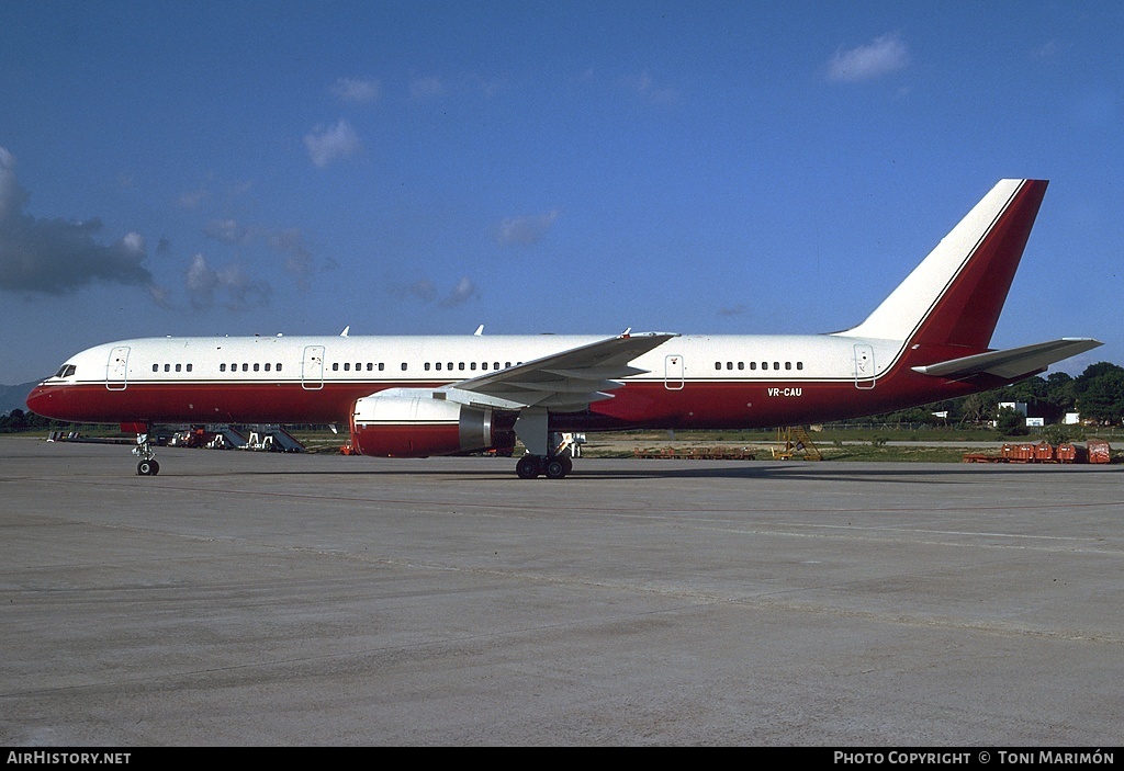 Aircraft Photo of VR-CAU | Boeing 757-2J4 | AirHistory.net #154584