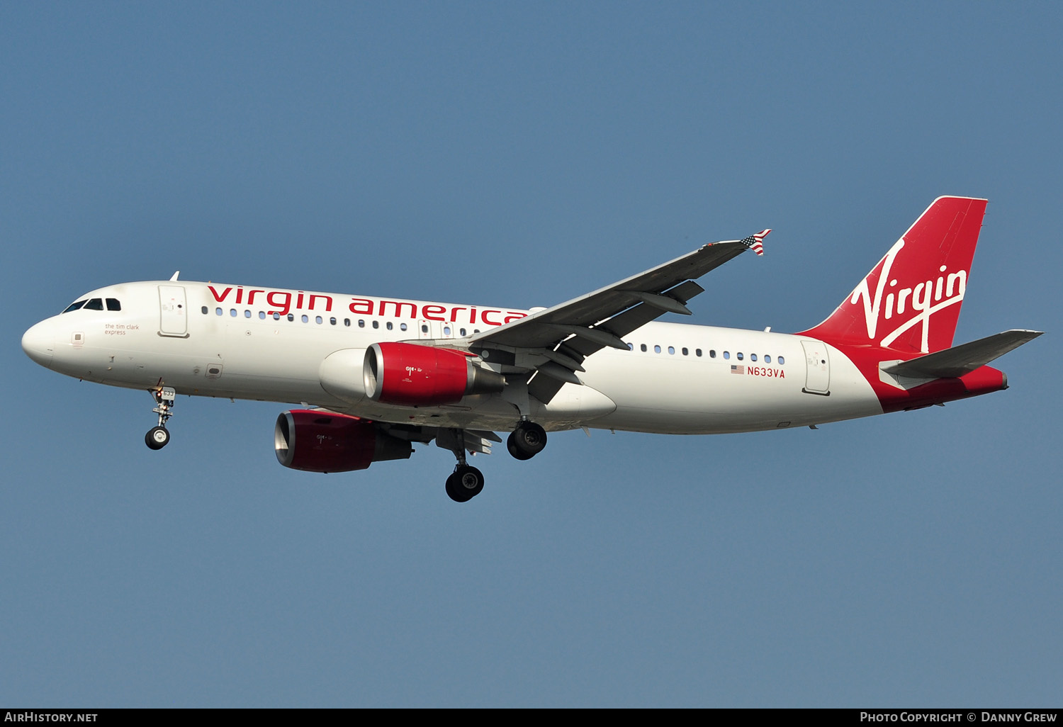 Aircraft Photo of N633VA | Airbus A320-214 | Virgin America | AirHistory.net #154589