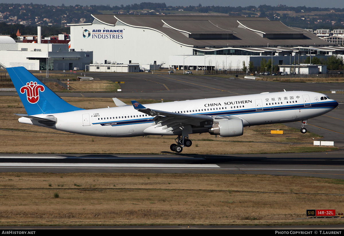 Aircraft Photo of F-WWTX | Airbus A330-223 | China Southern Airlines | AirHistory.net #154599