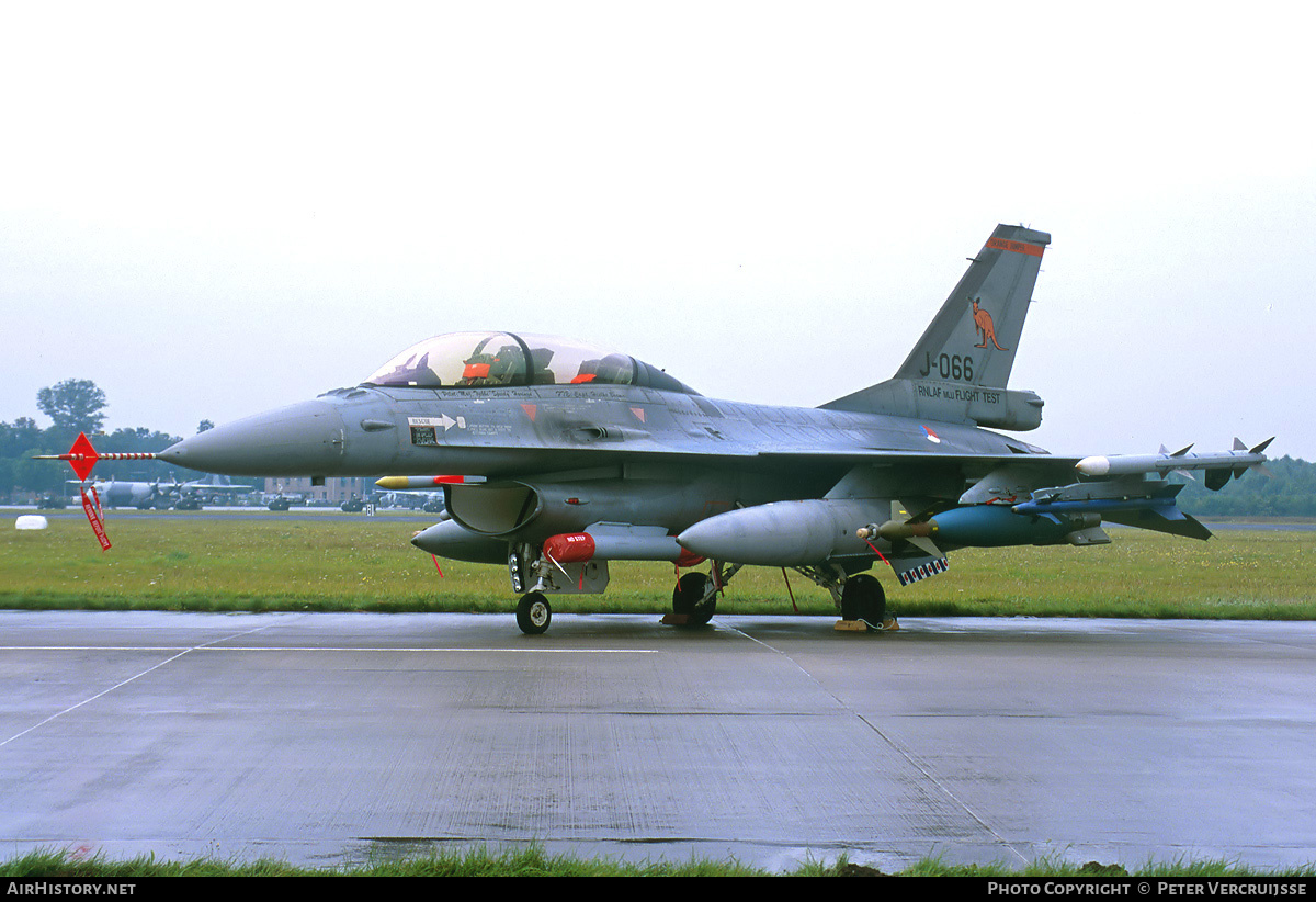 Aircraft Photo of J-066 | General Dynamics F-16BM Fighting Falcon | Netherlands - Air Force | AirHistory.net #154614