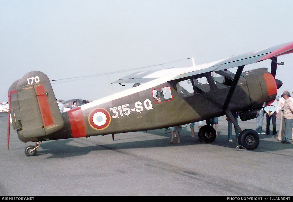 Aircraft Photo of 170 | Max Holste MH.1521M Broussard | France - Air Force | AirHistory.net #154633