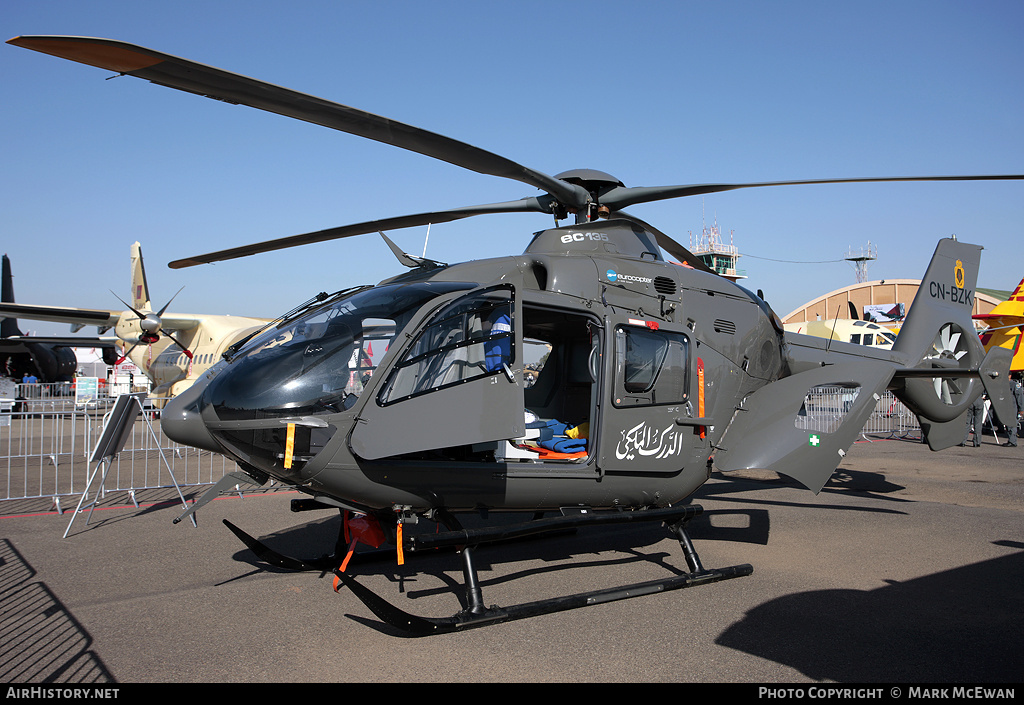 Aircraft Photo of CN-BZK | Eurocopter EC-135T-2+ | Morocco - Gendarmerie | AirHistory.net #154636