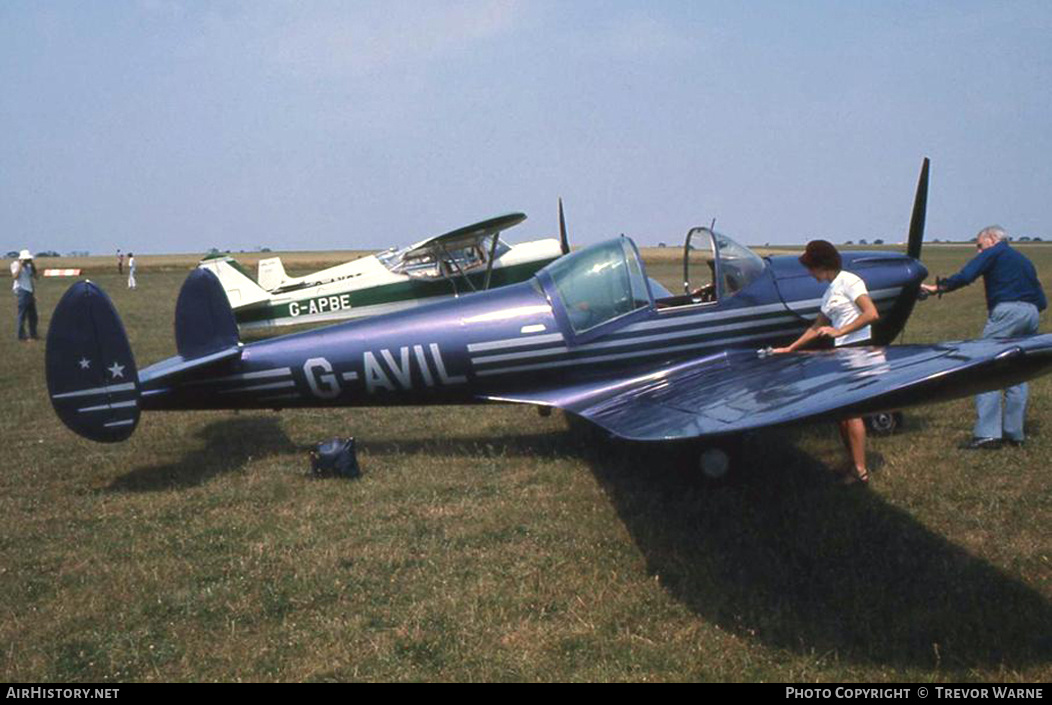 Aircraft Photo of G-AVIL | Alon A-2 Aircoupe | AirHistory.net #154643