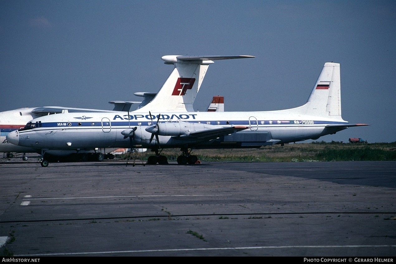 Aircraft Photo of RA-75598 | Ilyushin Il-18D | Aeroflot | AirHistory.net #154645