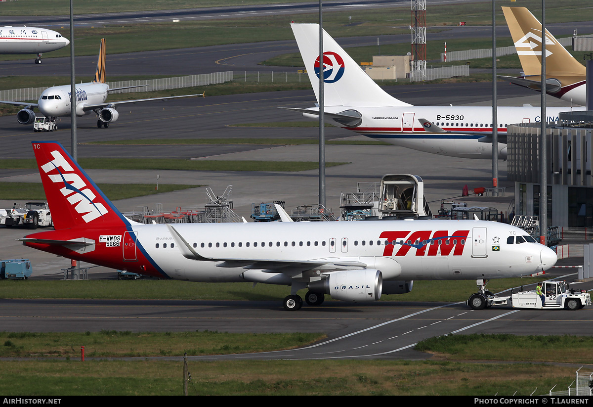 Aircraft Photo of F-WWDS | Airbus A320-214 | TAM Linhas Aéreas | AirHistory.net #154651