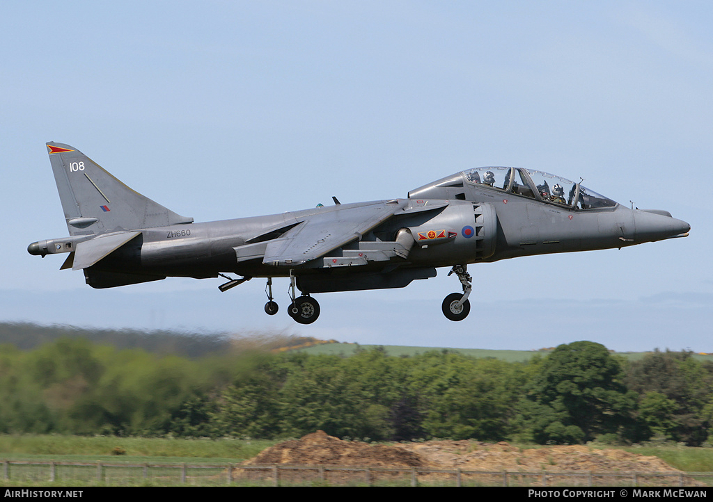 Aircraft Photo of ZH660 | British Aerospace Harrier T10 | UK - Navy | AirHistory.net #154659