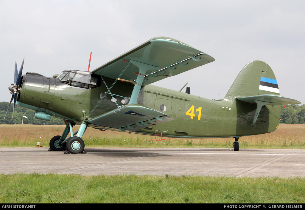 Aircraft Photo of 41 yellow | Antonov An-2 | Estonia - Air Force | AirHistory.net #154662