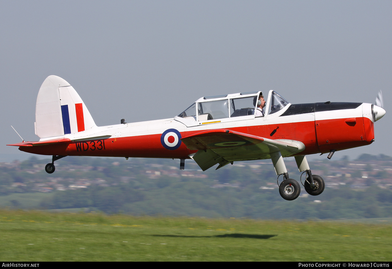Aircraft Photo of G-BXDH / WD331 | De Havilland DHC-1 Chipmunk Mk22 | UK - Air Force | AirHistory.net #154668