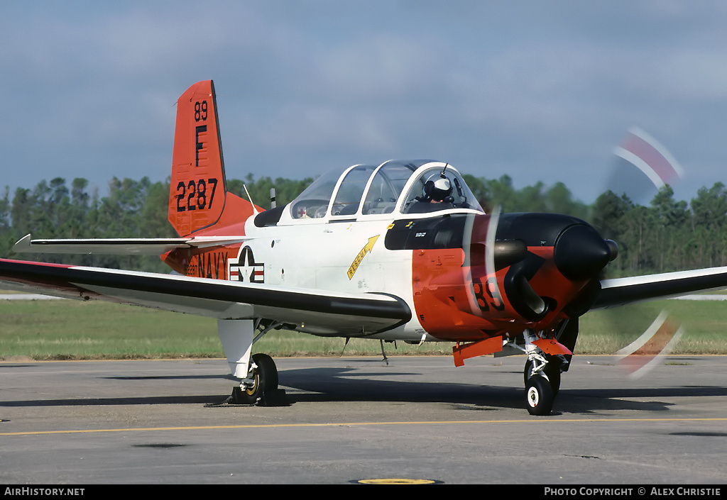 Aircraft Photo of 162287 | Beech T-34C Turbo Mentor (45) | USA - Navy | AirHistory.net #154670